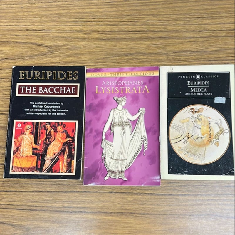 The Bacchae; Lysistrata; Medea and Other Plays