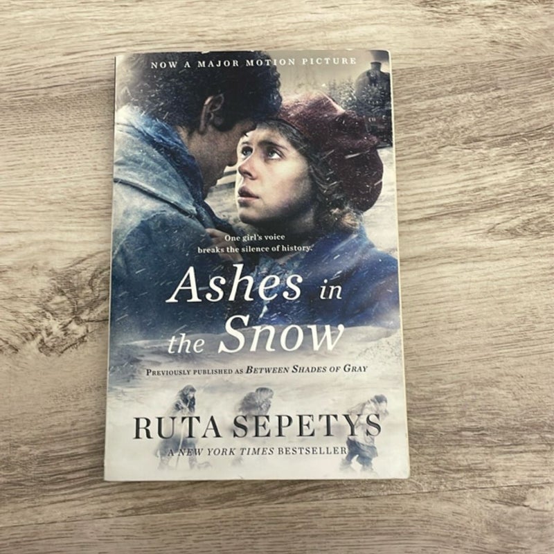 Ashes in the Snow (Movie Tie-In)