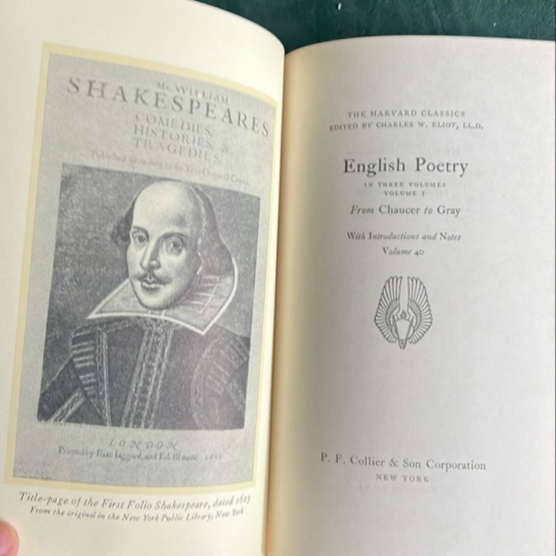 Harvard Classics English Poetry