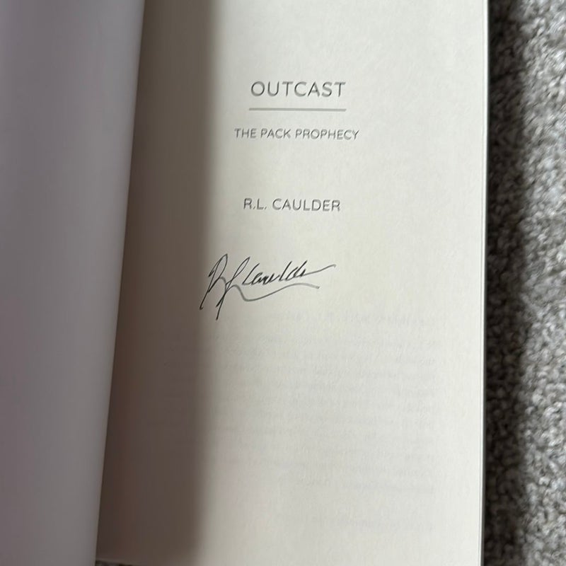 Outcast the pack prophecy - signed