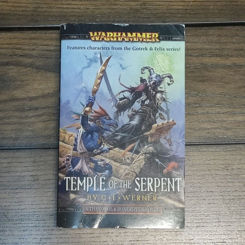 Thanquol and Boneripper Novels Warhammer Black Library Grey Seer Temple of the Serpent Thanqoul's Doom