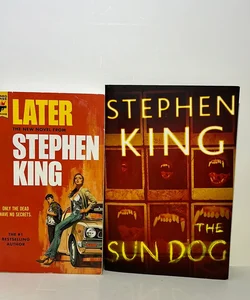 Stephen King (2 Book)  Bundle: Later & Sun Dog 