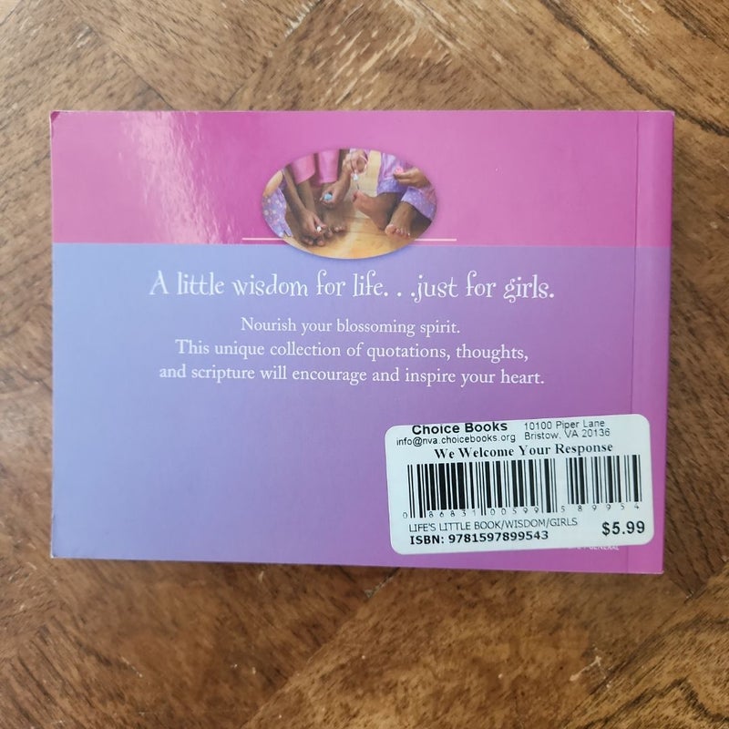 Life's Little Book of Wisdom for Girls