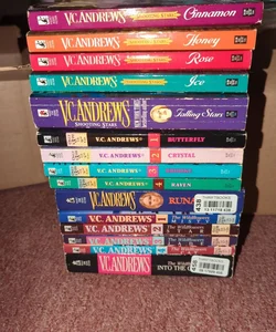 V. C. Andrews lot of 12 Shooting Stars Orphans Wildflowers