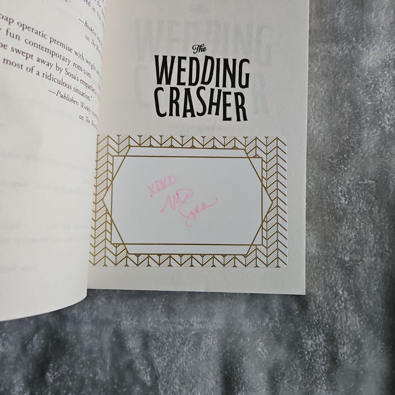 The Wedding Crasher by Mia Sosa signed