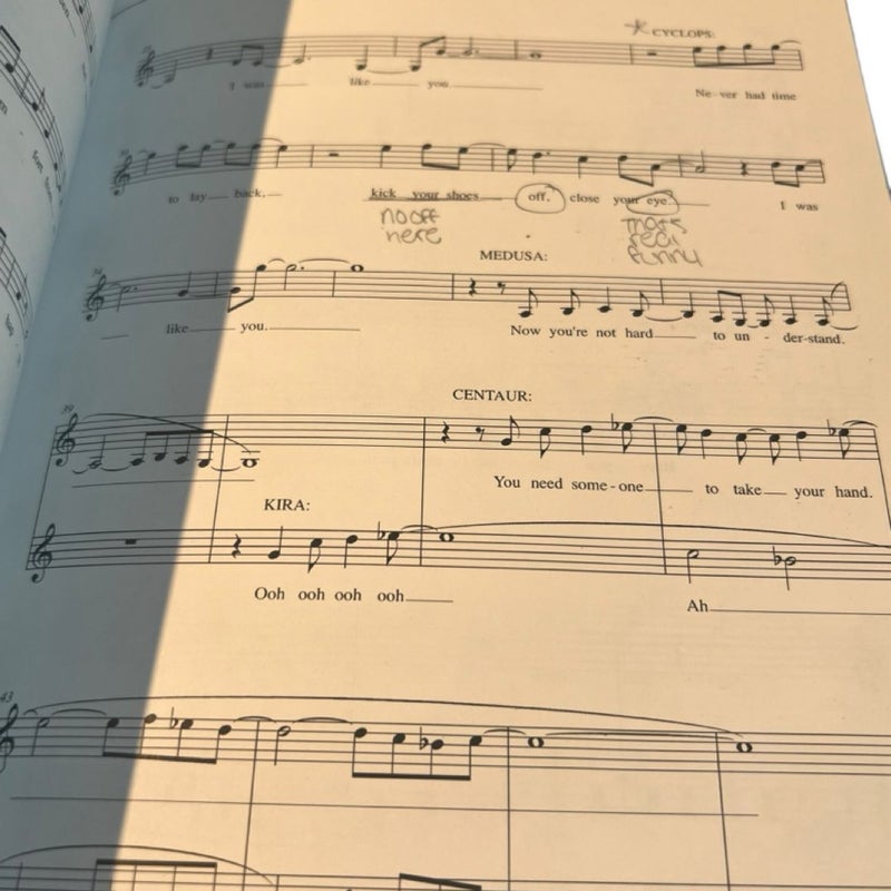 Libretto Vocal Book: Xanadu