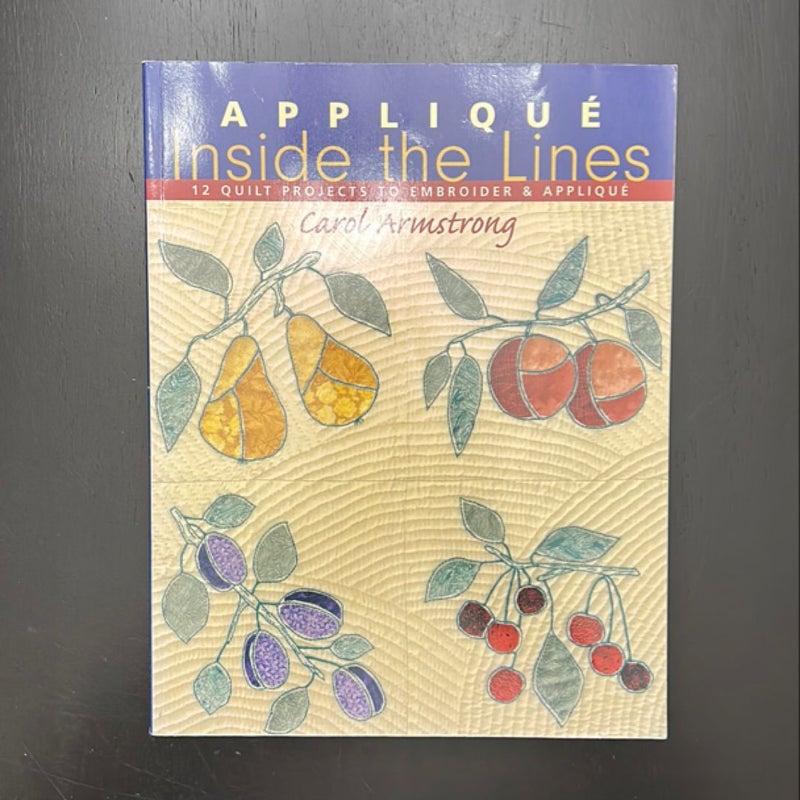 Applique Inside the Lines