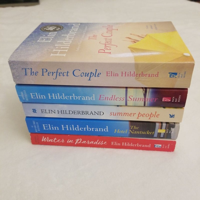 Elin Hilderbrand 5 book lot