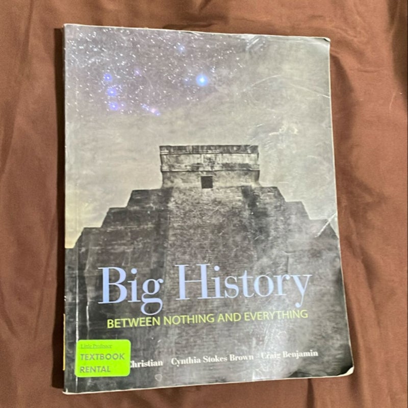 Big History: Between Nothing and Everything