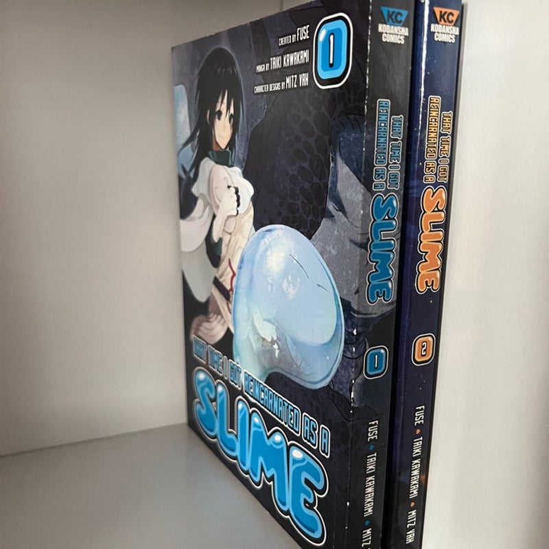 That Time I Got Reincarnated as a Slime Manga Set volume 1-2