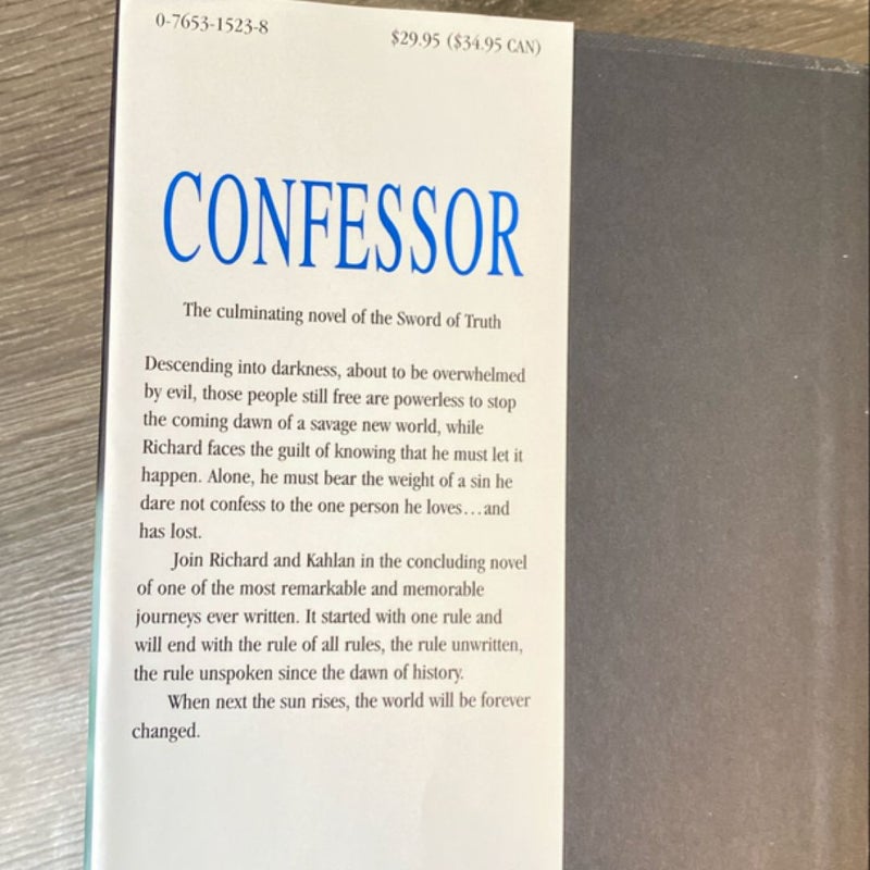 Confessor-1st edition