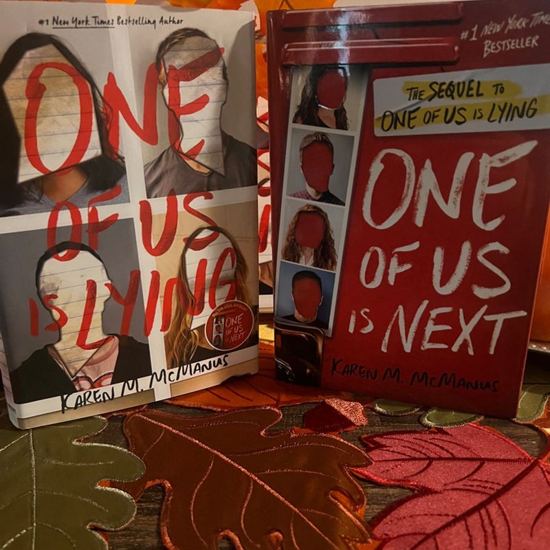 Karen M. Mcmanus 2-Book Box Set: One of Us Is Lying and One of Us Is Next