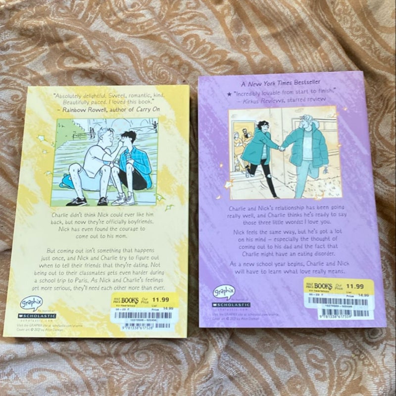 Heartstopper 1-5 + Nick and Charlie novella