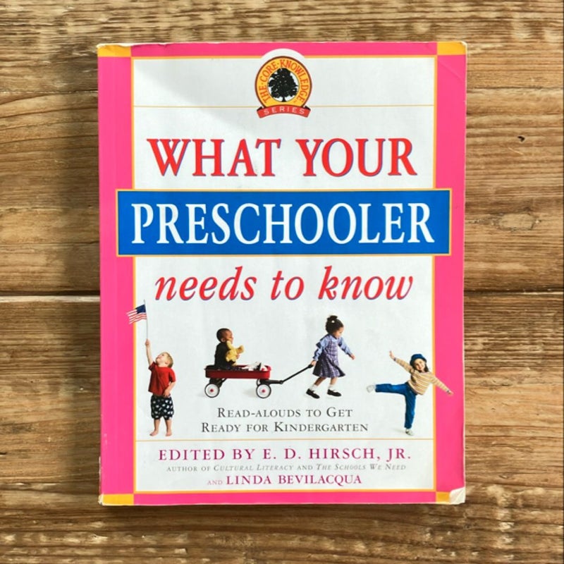 What Your Preschooler Needs to Know