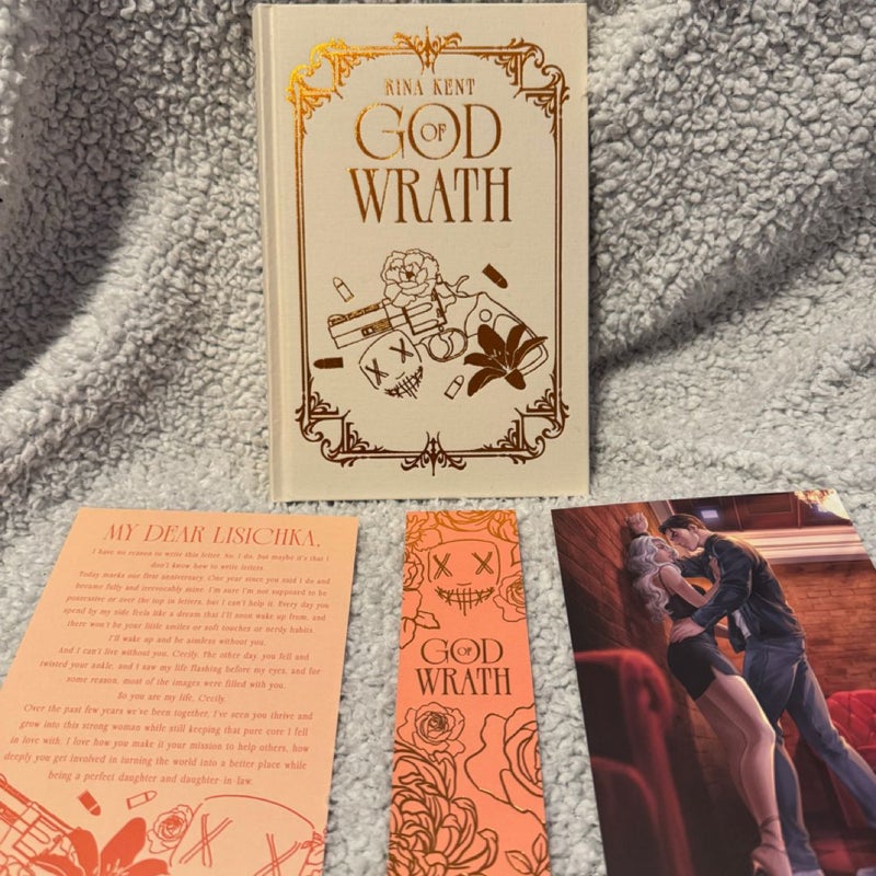 Rina Kent Legacy Of Gods Series Luxury Bundle Box - God of Wrath