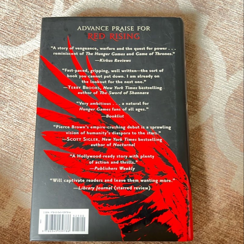 Red Rising - First Edition Hardcover  