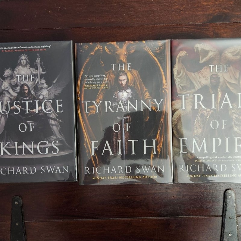 Goldsboro Empire of the Wolf trilogy SIGNED AND NUMBERED
