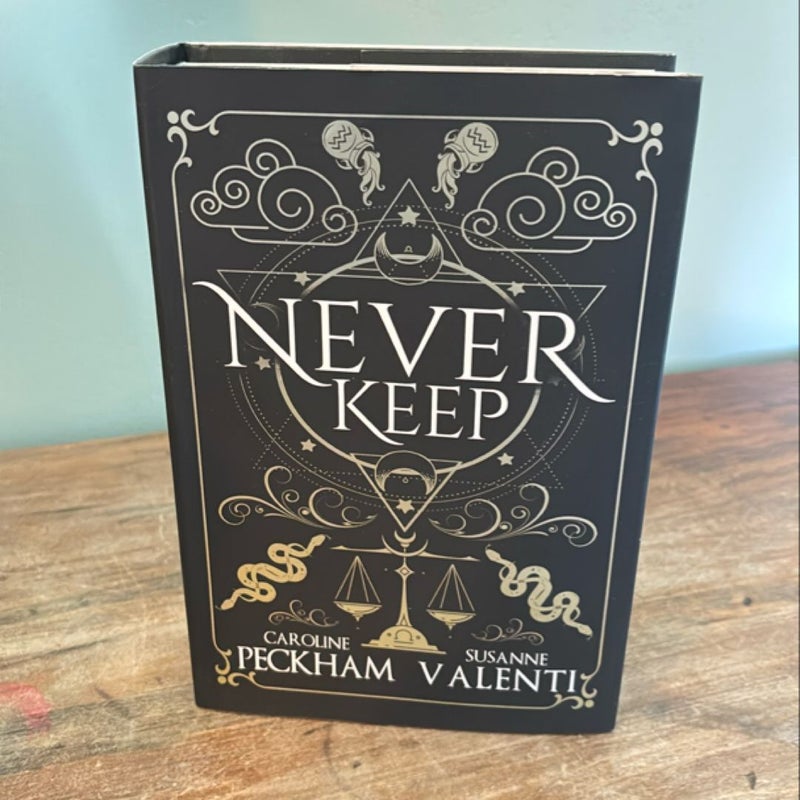 Never Keep (Book 1 in the Sins of the Zodiac Series)