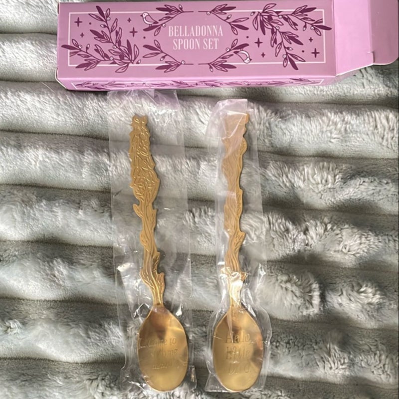 Owlcrate Belladonna spoon set