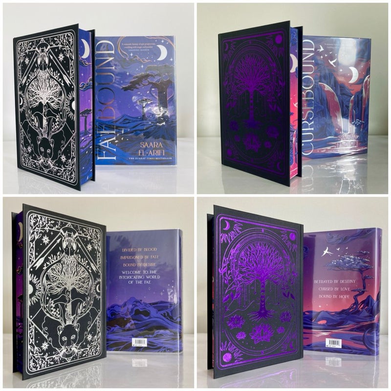 Faebound & Cursebound by Saara El-Arifi Goldsboro Exclusive Signed & Numbered