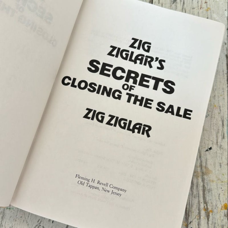 Secrets of Closing the Sale