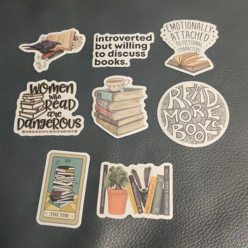 Book-themed Stickers 6