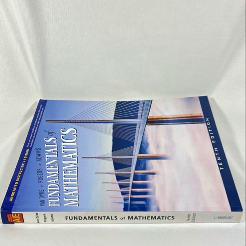 Fundamentals of Mathematics