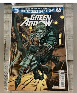 DC Universe Rebirth: Green Arrow #1 Variant Cover (2016)