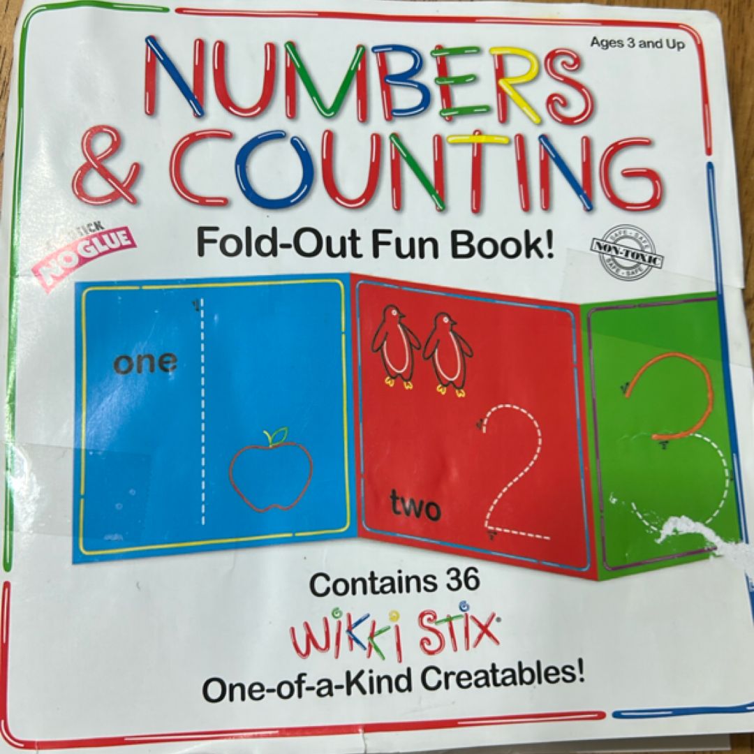 Numbers & Counting Fold-Out Fun Book