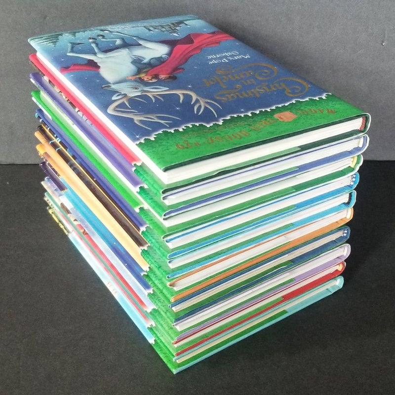 SET OF 10 NO. 29-38 SCHOLASTIC MAGIC TREE HOUSE MERLIN MISSION HARDCOVER BOOKS