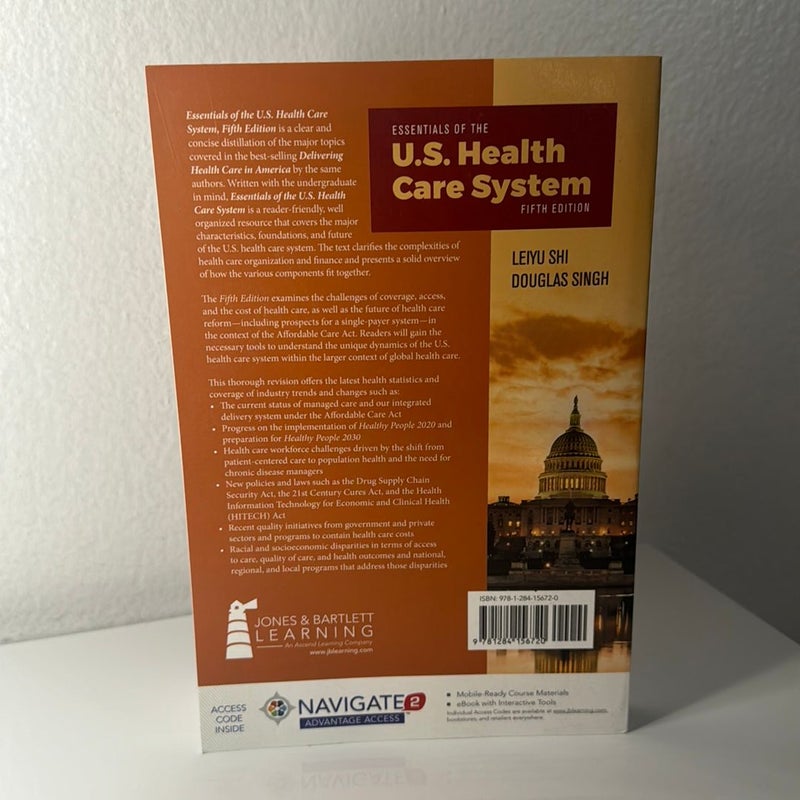 Essentials of the U. S. Health Care System