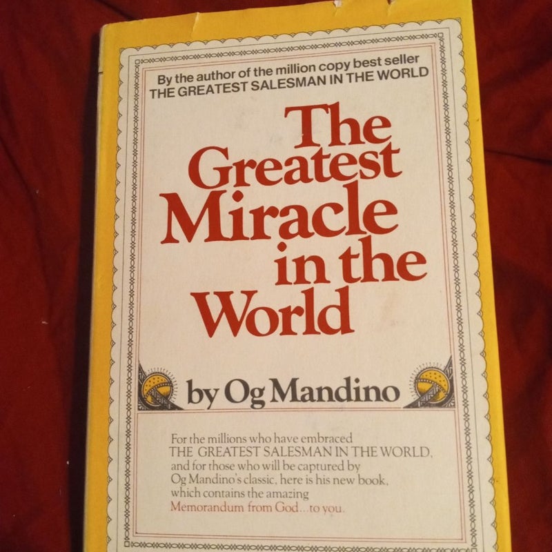 The Greatest Miracle In The World 