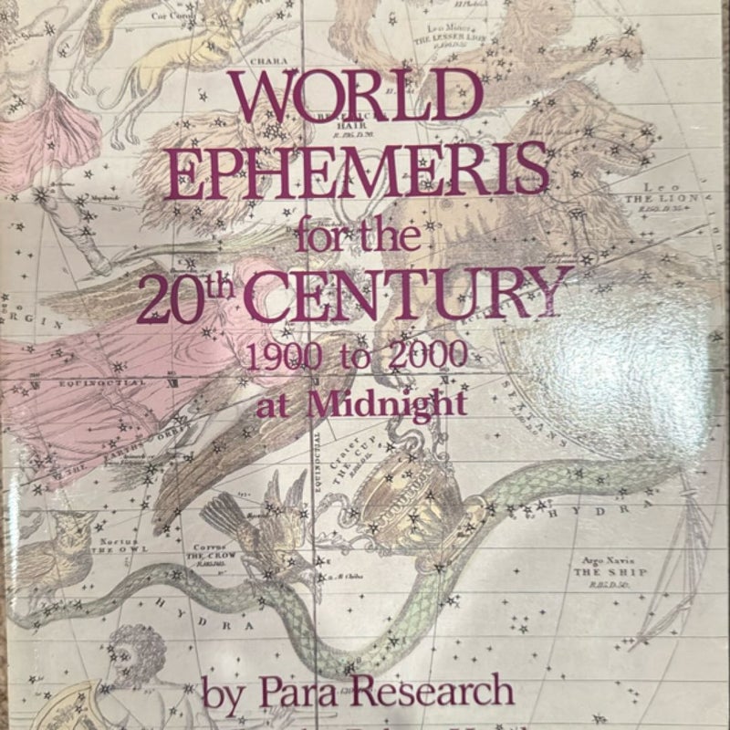 World Ephemeris