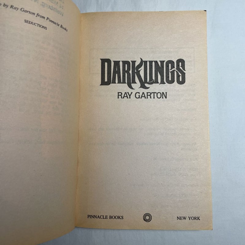 Darklings by Ray Garton, Paperback | Pangobooks