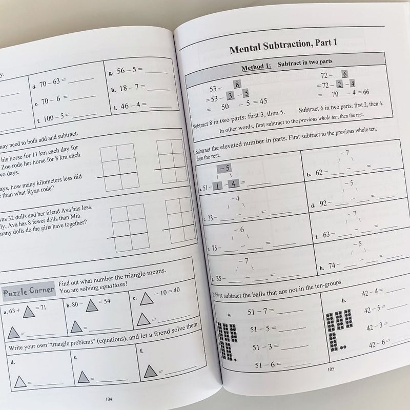 Math Mammoth Grade 2-B Student Worktext