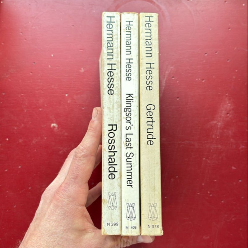 3 by Hesse: Gertrude, Rosshalde, Kilingsor’s Last Summer
