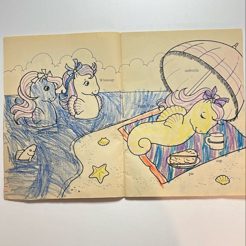 My Little Pony Sea Ponies My First Coloring Book