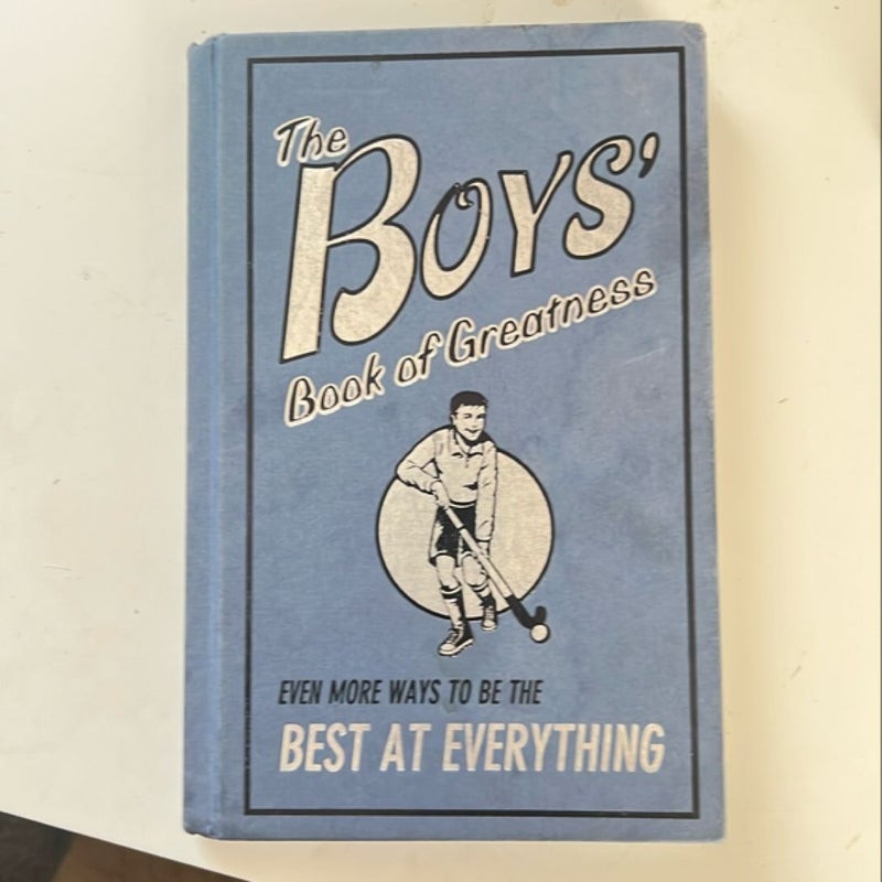 The Boys' Book of Greatness