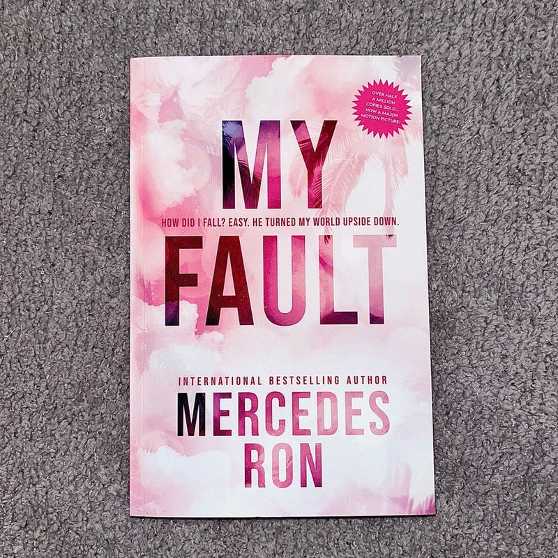 My Fault by Mercedes Ron, Paperback