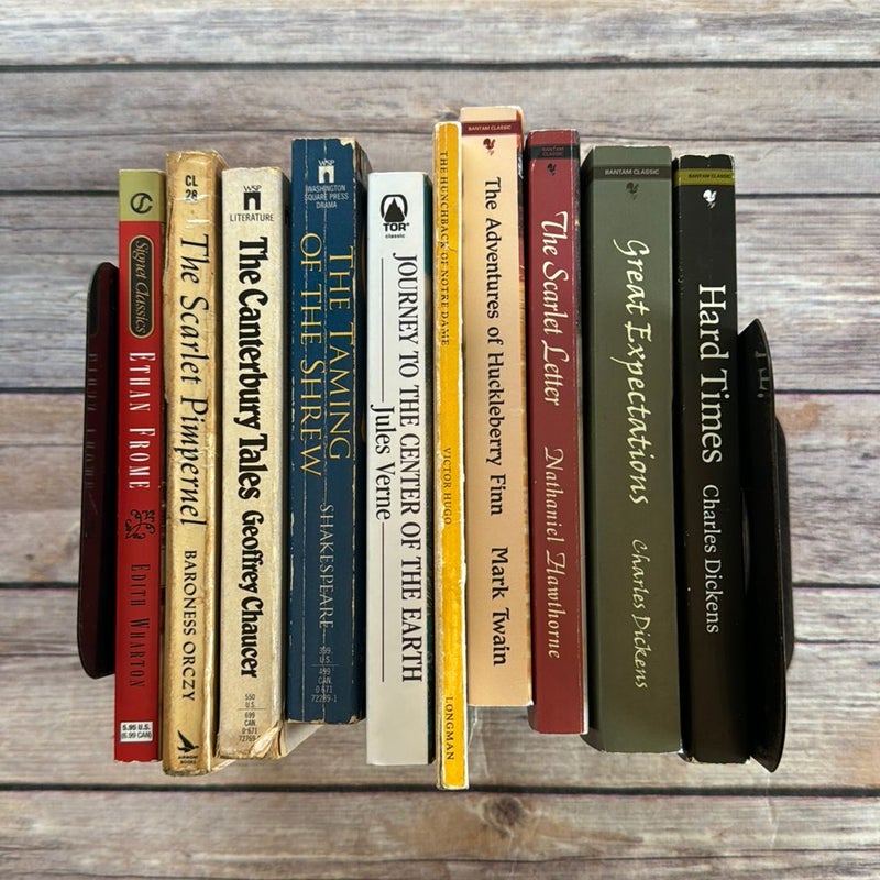 Classic vintage novels 10 book bundle
