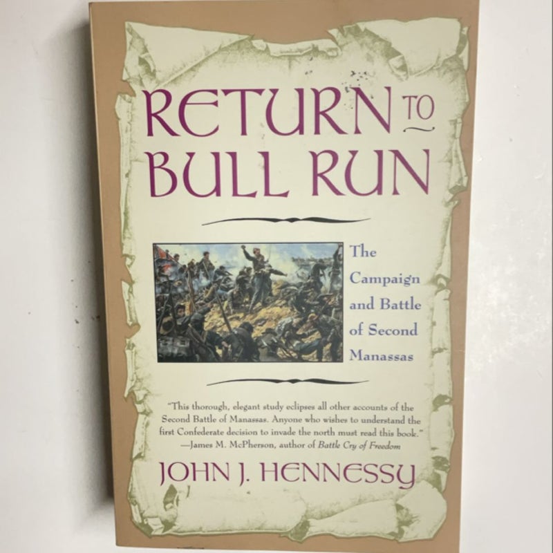 Return to Bull Run