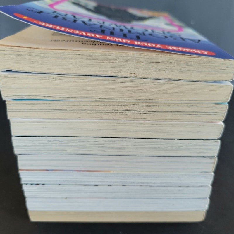 VINTAGE CHOOSE YOUR OWN ADVENTURE BOOKS LOT OF 10 R.A. MONTGOMERY & PACKARD CYOA