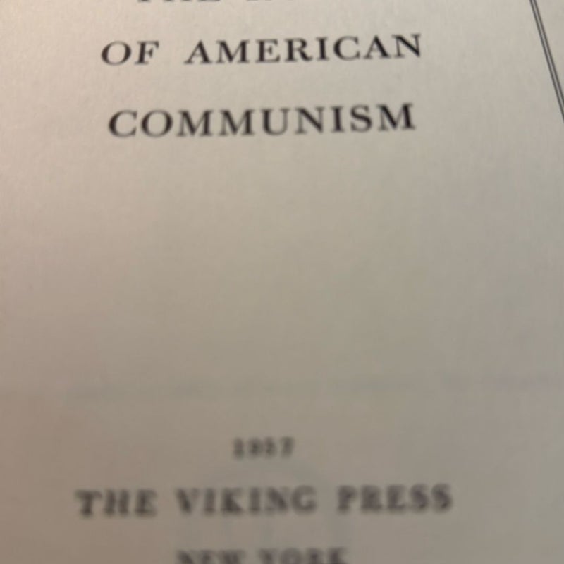 The Roots of American  Communism 