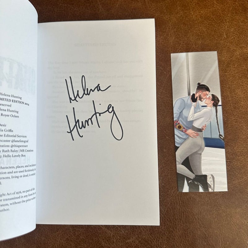 shattered truths helena hunting hello lovely signed special edition