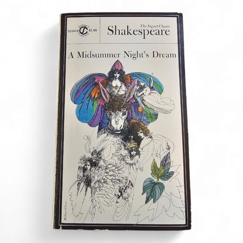 A Midsummer Night's Dream 1963 Vintage Paperback 