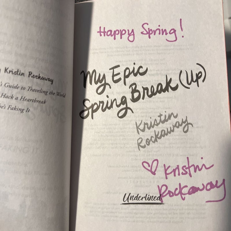 My Epic Spring Break (up) special edition 