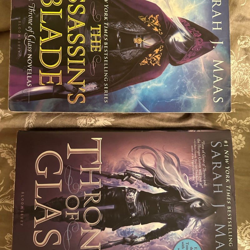 OOP Throne of Glass set 0.5-6 paperback