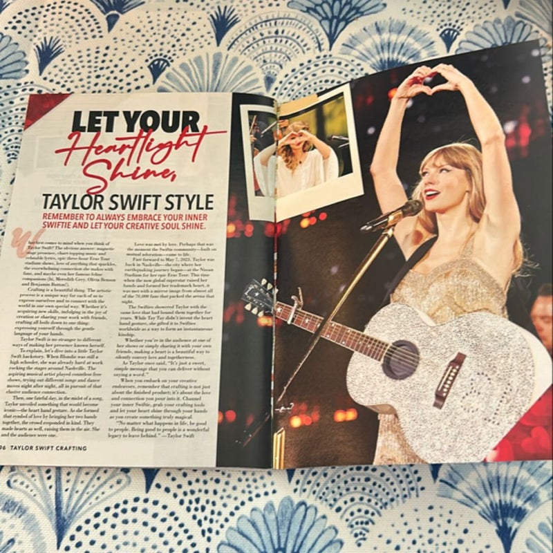 Taylor Swift at home crafting guide 