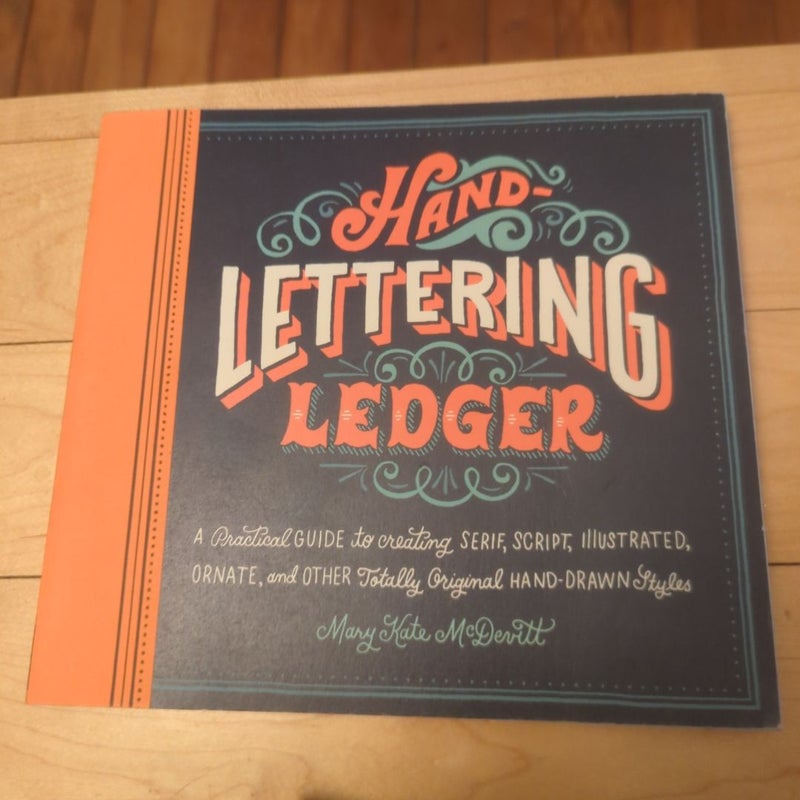 Hand-Lettering Ledger