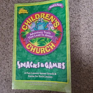 Noah's Park Children's Church Snacks and Games, Green Edition